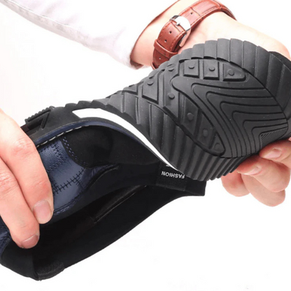 AirFlex Premium lederen herenschoenen - Ademend comfort en dagelijkse ondersteuning