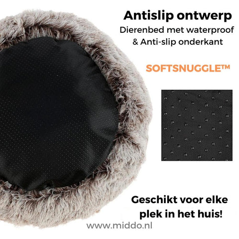 SoftSnuggle Huisdierbed | Perfect voor Honden en Katten - Top Beoordeeld