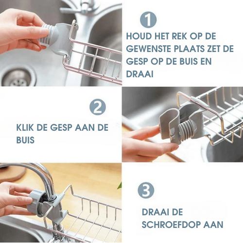BETY | Organizer Rek voor Keuken & Badkamer