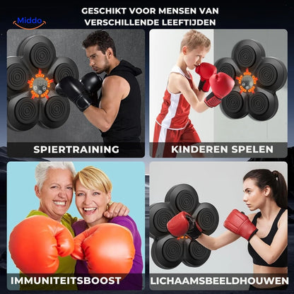 BoxProSmart Muziek Boksmachine | Voor Jouw Fitnesstransformatie Thuis