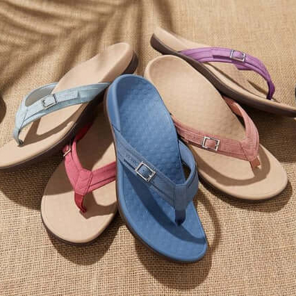 BreezeFit Orthopedische Teenslippers - Comfortabele, Verstelbare Zomersandalen voor Ultieme Voetsteun