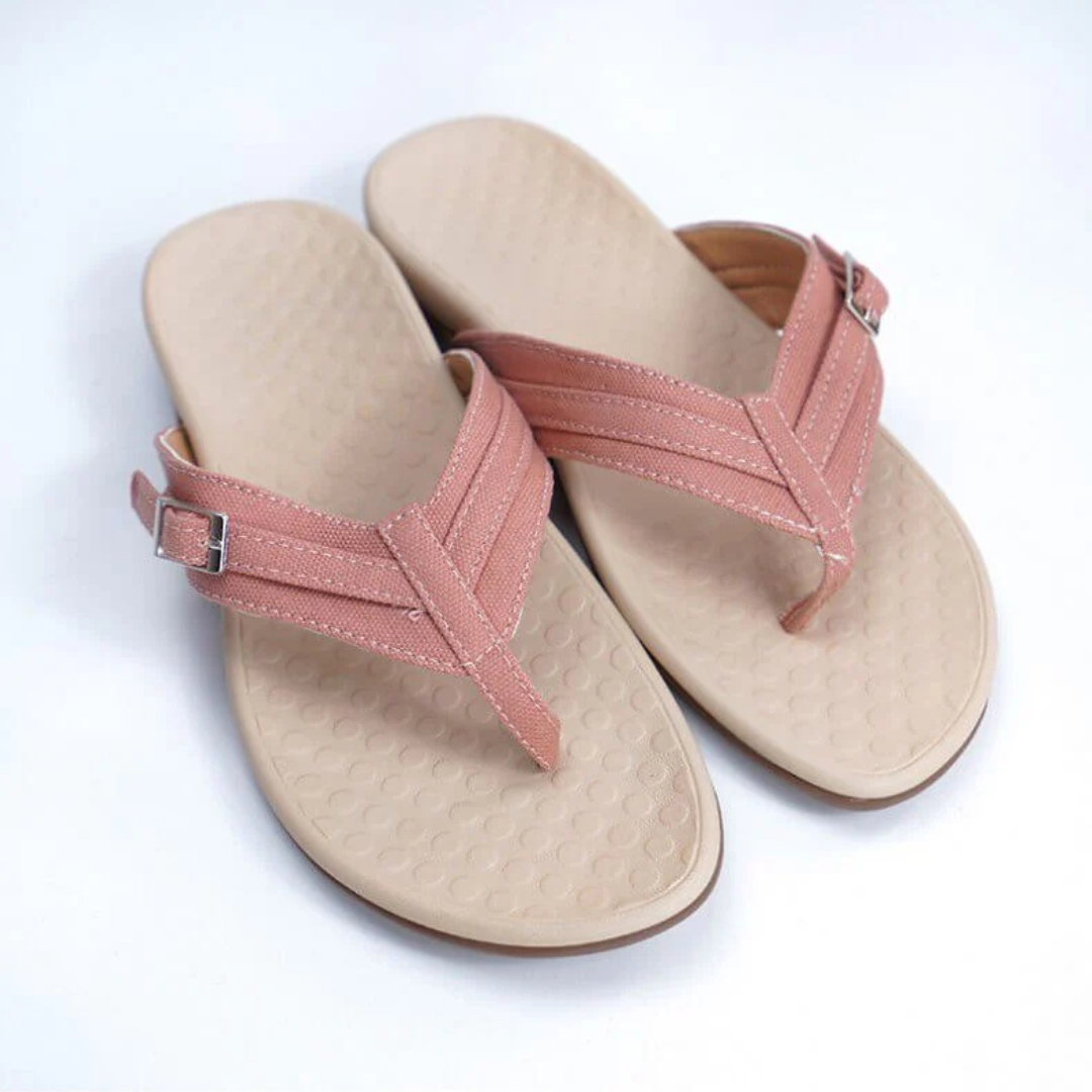 BreezeFit Orthopedische Teenslippers - Comfortabele, Verstelbare Zomersandalen voor Ultieme Voetsteun