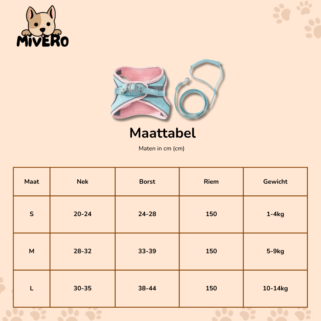 Catventure -  Verstelbaar Veiligheidstuigje Kat