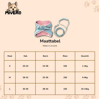 Catventure -  Verstelbaar Veiligheidstuigje Kat