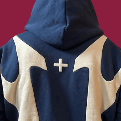 Unisex Hoodie met Abstract Design – Stijlvol, Comfortabel en Veelzijdig