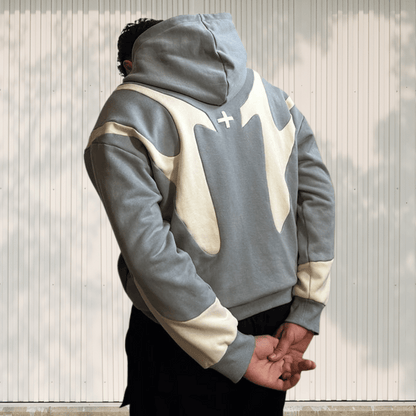 Unisex Hoodie met Abstract Design – Stijlvol, Comfortabel en Veelzijdig