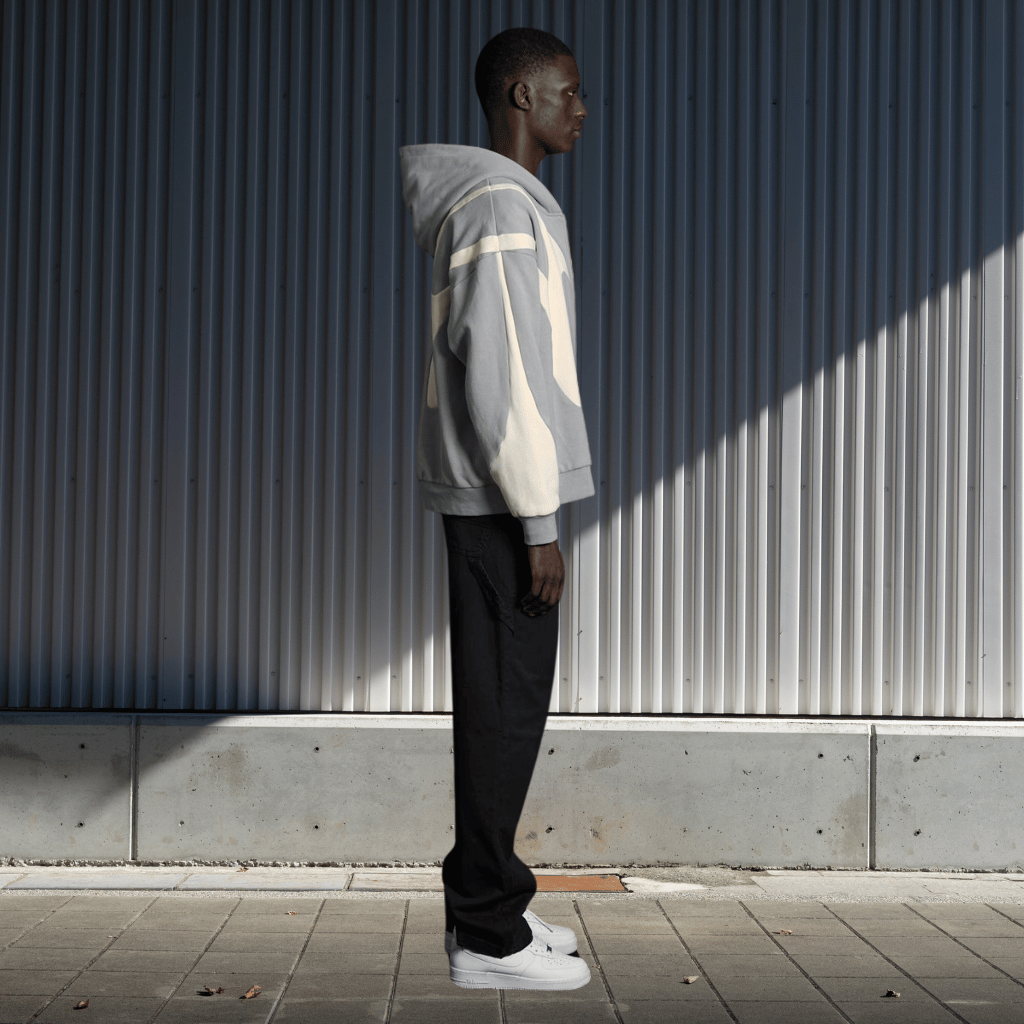 Unisex Hoodie met Abstract Design – Stijlvol, Comfortabel en Veelzijdig