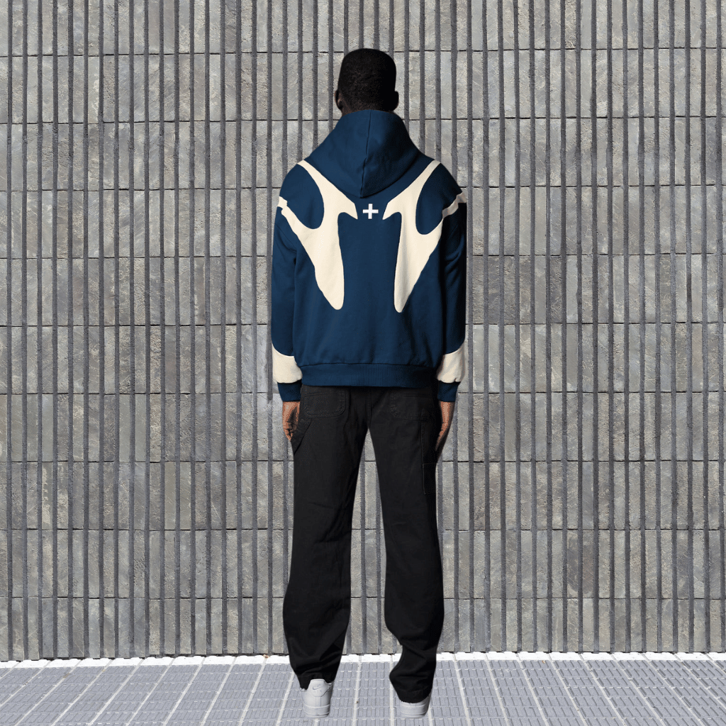 Unisex Hoodie met Abstract Design – Stijlvol, Comfortabel en Veelzijdig