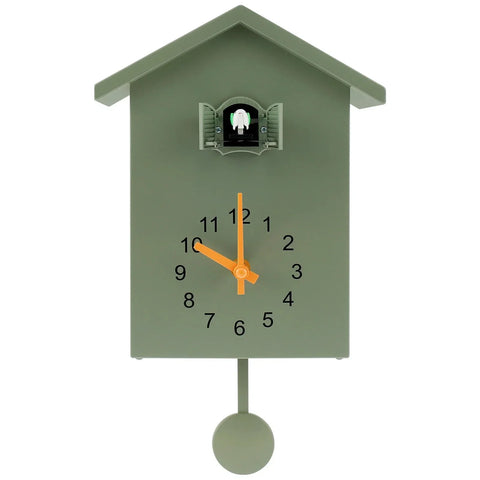 HarmoniClock - Moderne Kuckucksklok met vogelgeluid en pendel