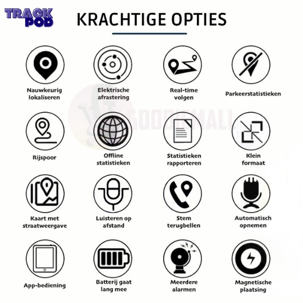 TrackChip | Magnetische GPS-Tracker voor controle op al je vervoersmiddelen