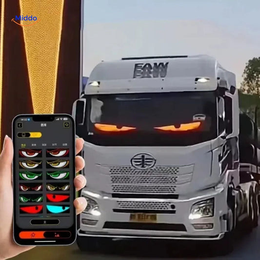 DriveFlex LED Display | Flexibel, Waterdicht Auto Advertentie Scherm