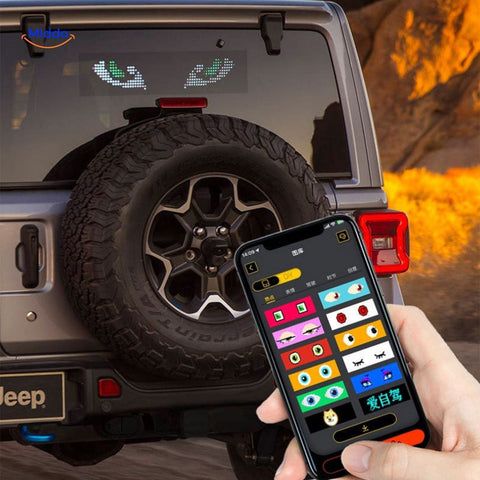 DriveFlex LED Display | Flexibel, Waterdicht Auto Advertentie Scherm