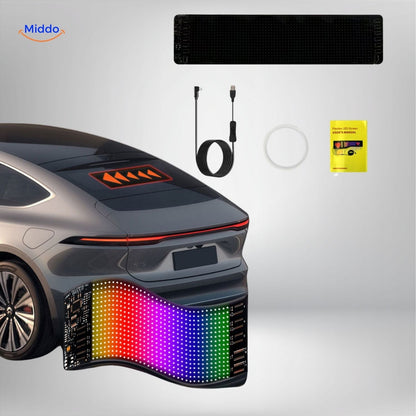 DriveFlex LED Display | Flexibel, Waterdicht Auto Advertentie Scherm