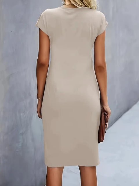 Katrien – Tijdloze Midi Jurk