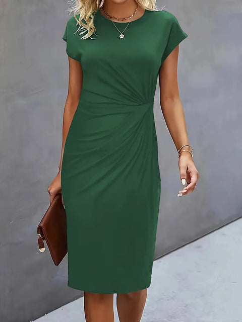 Katrien – Tijdloze Midi Jurk