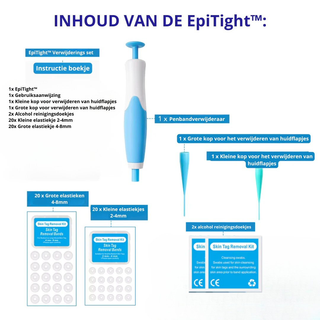 EpiTight™ | Huidflapjes & Wratten Verwijderaar