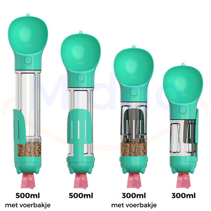 Furry Feeder | De 5 in 1 waterfles voor jouw hond!