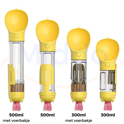 Furry Feeder | De 5 in 1 waterfles voor jouw hond!