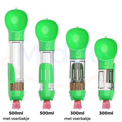 Furry Feeder | De 5 in 1 waterfles voor jouw hond!