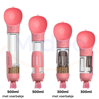 Furry Feeder | De 5 in 1 waterfles voor jouw hond!