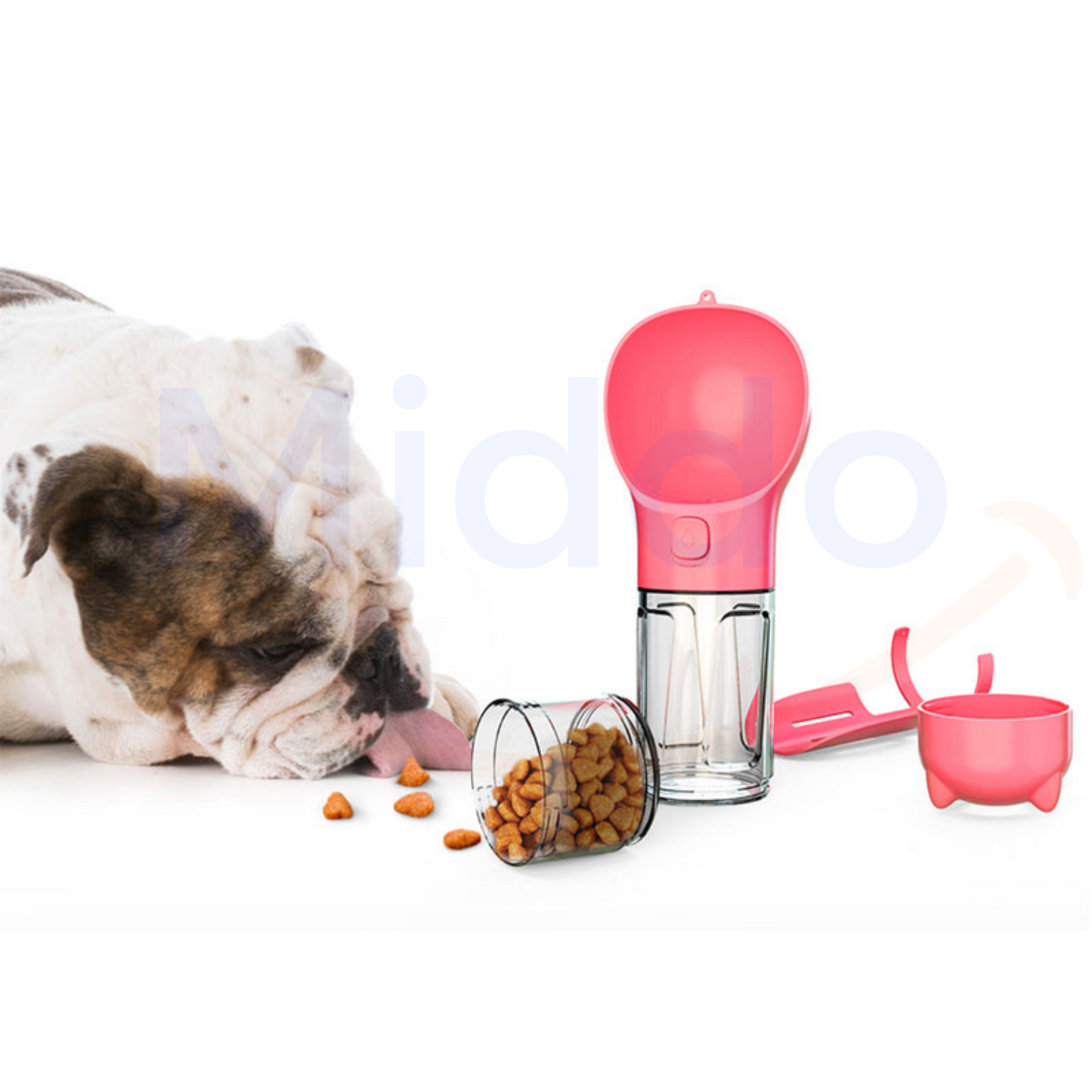 Furry Feeder | De 5 in 1 waterfles voor jouw hond!