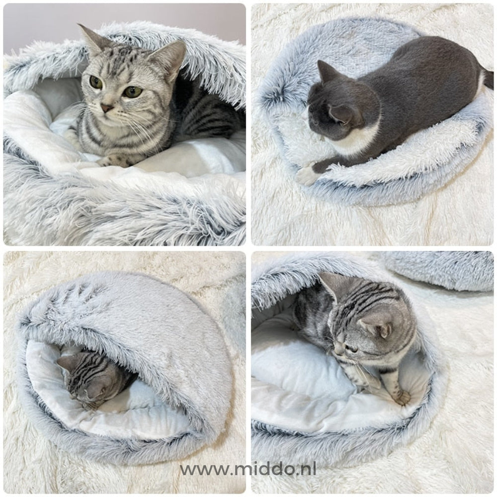 SoftSnuggle Huisdierbed | Perfect voor Honden en Katten - Top Beoordeeld