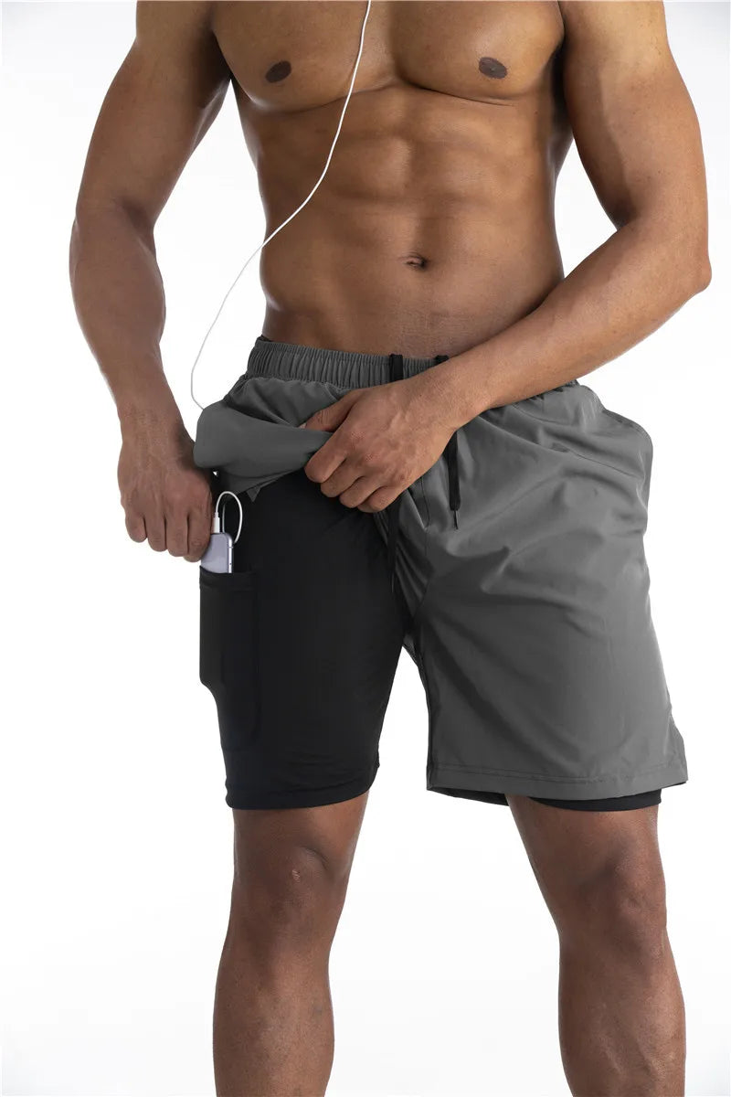 Titan | Hardloop Shorts met Liner & Telefoonzak – Comfort & Functionaliteit