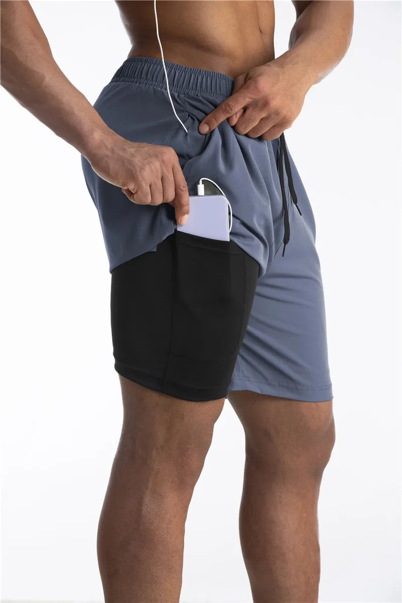 Titan | Hardloop Shorts met Liner & Telefoonzak – Comfort & Functionaliteit