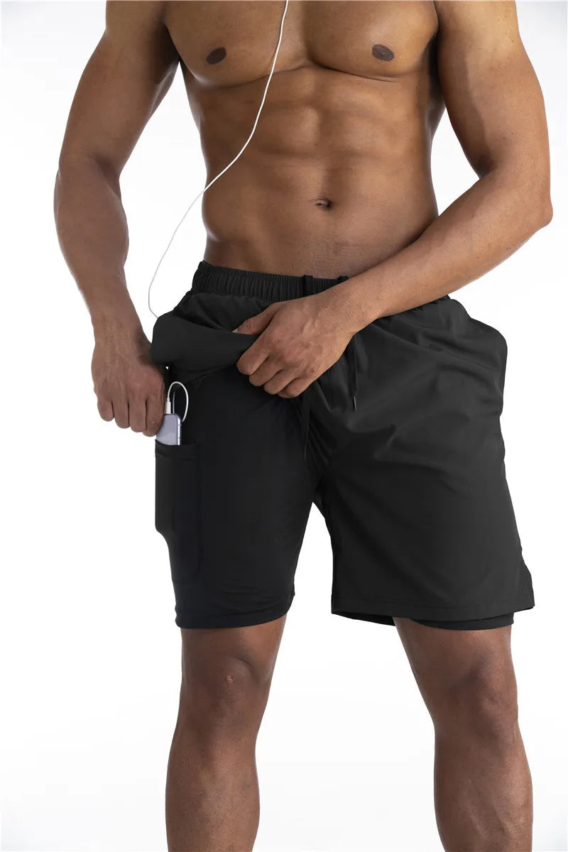 Titan | Hardloop Shorts met Liner & Telefoonzak – Comfort & Functionaliteit
