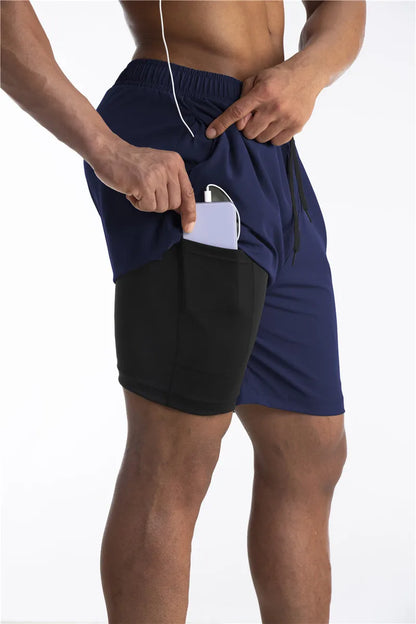 Titan | Hardloop Shorts met Liner & Telefoonzak – Comfort & Functionaliteit