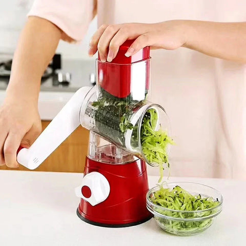 AuraLumix - Multifunctionele 3-Blade Groentesnijder