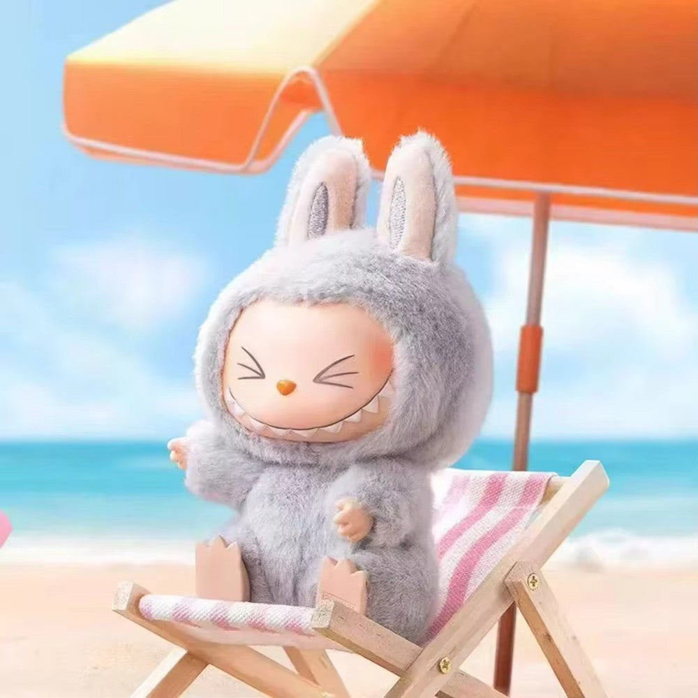 Fantastische Labubu-knuffel verrassingsdoos zittend