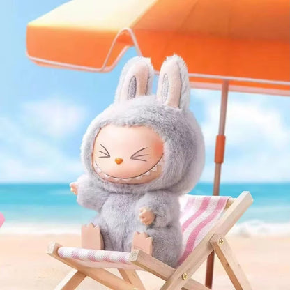 Fantastische Labubu-knuffel verrassingsdoos zittend