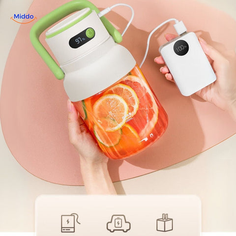 JuiceX Draadloze Blender | Draagbare Fruitpers voor Gezonde Sappen
