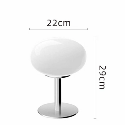 CasaFiore Elegant Italiaanse Designer Glazen Tafellamp met Artistieke Touch