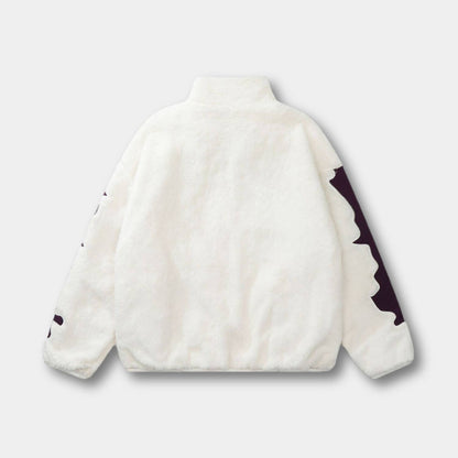 Unisex Skeleton Fleece Jacket – Unieke Streetwear voor een Stoere Look