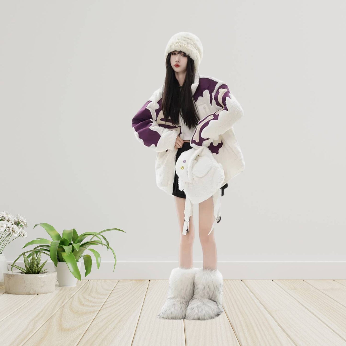 Unisex Skeleton Fleece Jacket – Unieke Streetwear voor een Stoere Look