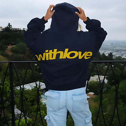 WithLove Hoodie - Comfortabele en Stijlvolle Unisex Hoodie