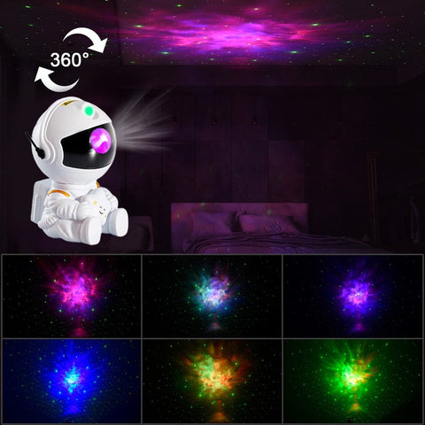 CelestiGlow - Astronaut Galaxy Star Projector