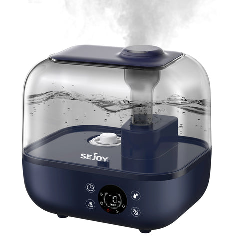 Sejoy Luchtbevochtiger (Aromatherapie, Humidifier, Grote Capaciteit, Voor Slaapkamer & Woonkamer)