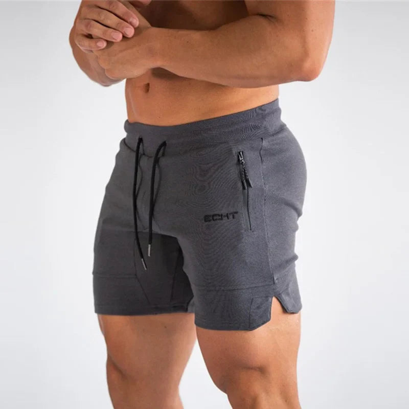 Liam Heren Sport Shorts met Ritszakken voor Hardlopen en Sportactiviteiten