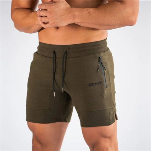 Liam Heren Sport Shorts met Ritszakken voor Hardlopen en Sportactiviteiten