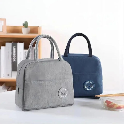 Waterdichte Geïsoleerde Lunchtas (Aluminium Folie, Compact, Herbruikbaar, Voor Werk, School & Picknick)