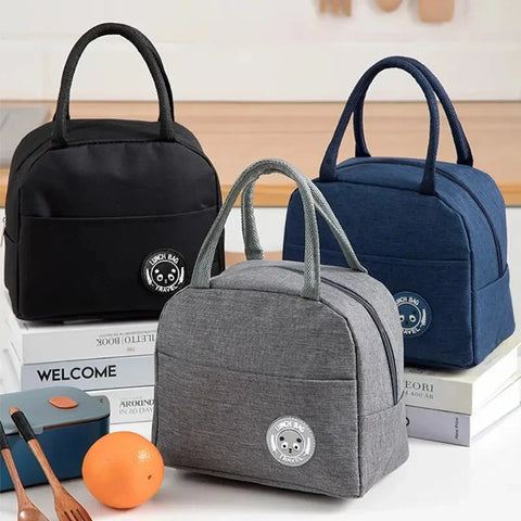 Waterdichte Geïsoleerde Lunchtas (Aluminium Folie, Compact, Herbruikbaar, Voor Werk, School & Picknick)