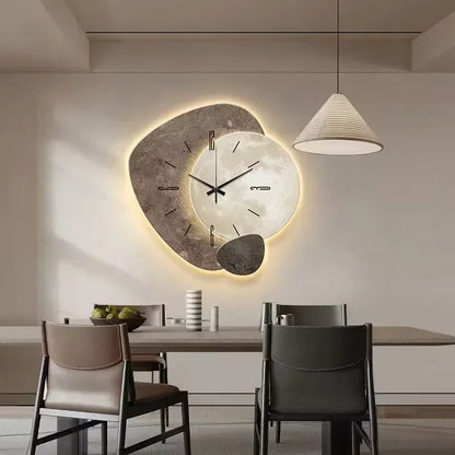 SereniTime - Stijlvolle stille wandklok met modern ontwerp