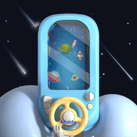 Stuurwiel Game voor Kinderen met SpaceRacer! Keuze uit Ruimteschip of Raceauto Simulatie!