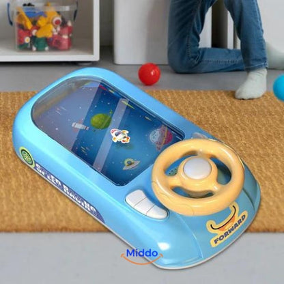 Stuurwiel Game voor Kinderen met SpaceRacer! Keuze uit Ruimteschip of Raceauto Simulatie!