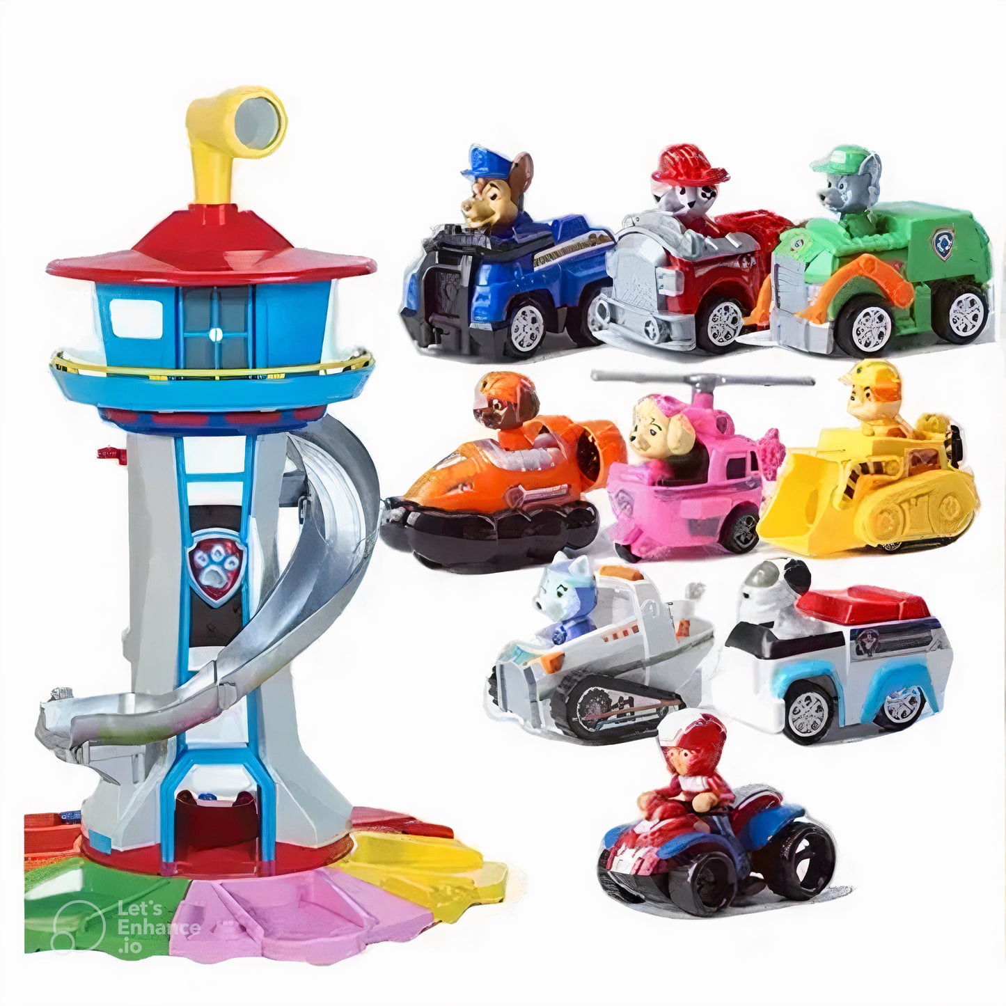 Paw Patrol speeltoren | Leuk en duurzaam kinderspeelgoed | 52 cm hoog!