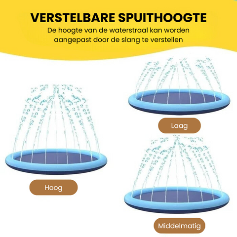 ULEO | Opvouwbare Buitenzwembad en Watersproeimat voor kind of huisdier