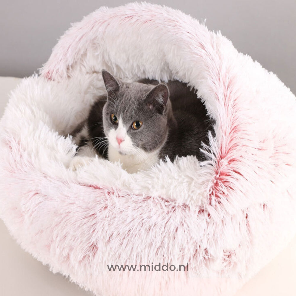 SoftSnuggle Huisdierbed | Perfect voor Honden en Katten - Top Beoordeeld